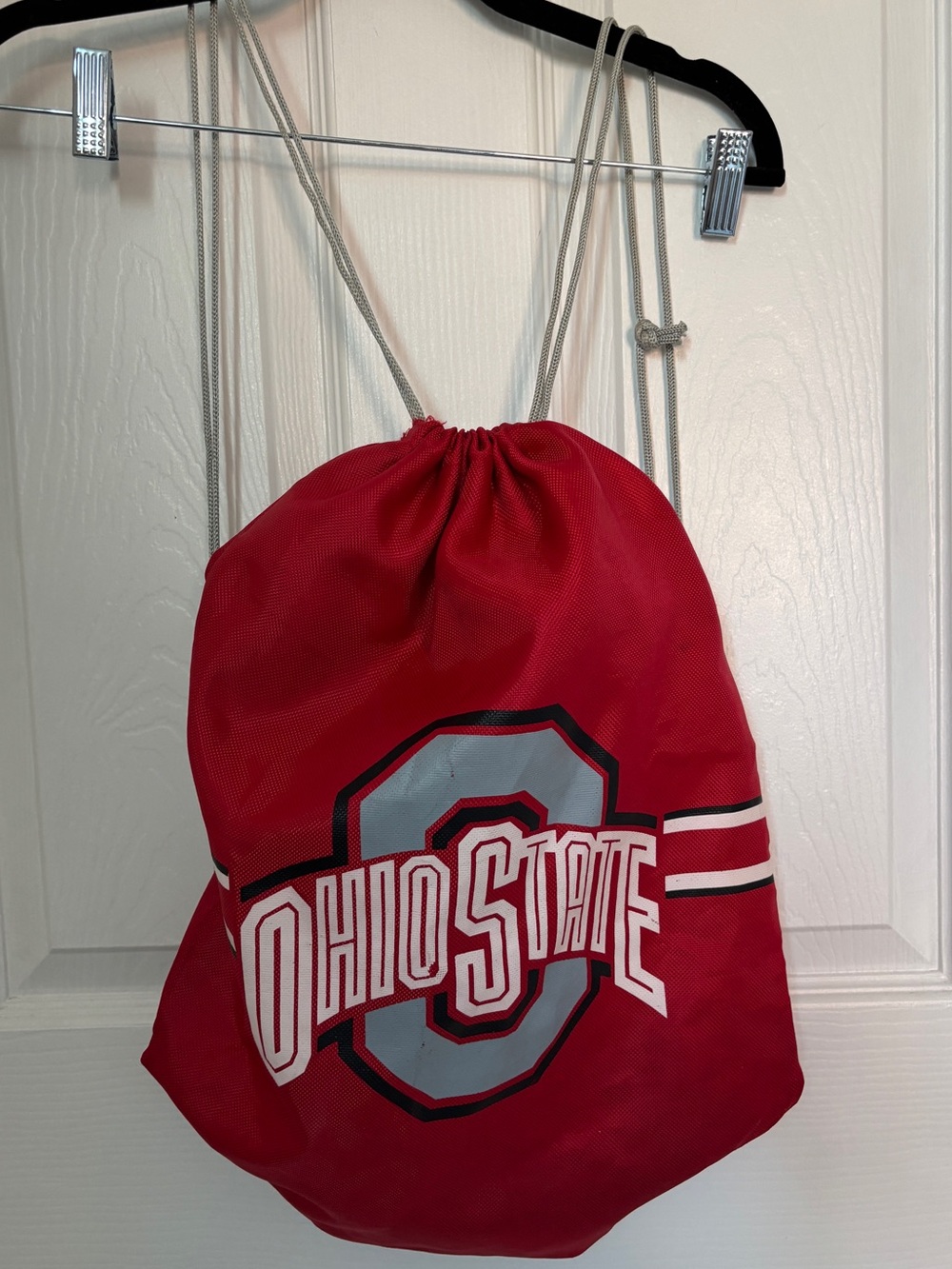 The Ohio State drawstring bag varsity sportswear tailgate wear Buckeyes